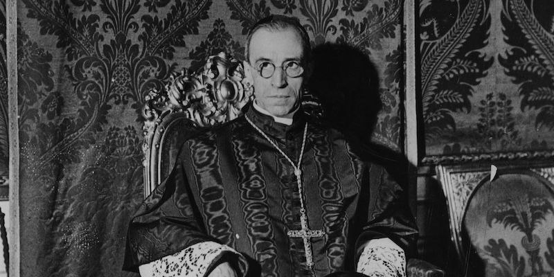 Papa Pio XII nel 1954. (Keystone/Getty Images)