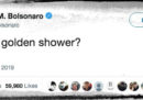 Bolsonaro ha twittato il video di una “pioggia dorata”, poi ha chiesto cosa fosse