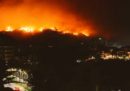 Nella notte c'è stato un grande incendio a Cogoleto, in Liguria