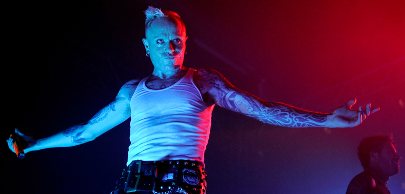 Keith Flint dei Prodigy in concerto in Germania nel 2009. (Britta Pedersen/picture-alliance/dpa/AP Images)