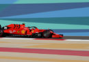 Charles Leclerc della Ferrari partirà in pole position nel Gran Premio del Bahrein di Formula 1