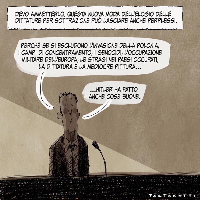 L’elogio per sottrazione