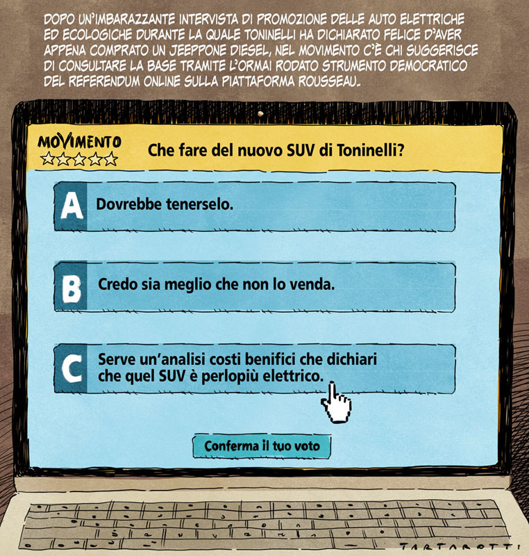 La Jeep di Toninelli