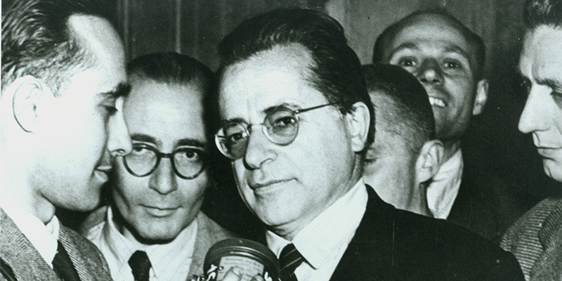 Palmiro Togliatti nel 1946 (Archivo laPresse)