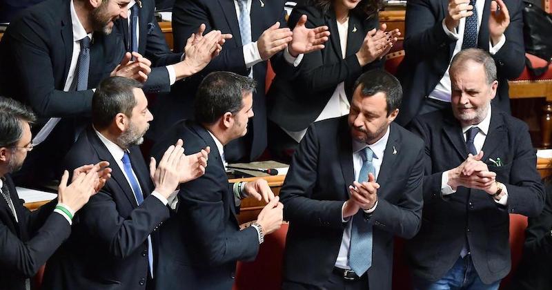 Matteo Salvini – Roma, 20 marzo
(ANSA/ETTORE FERRARI)