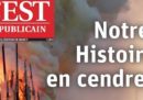Le prime pagine francesi sull'incendio a Notre-Dame