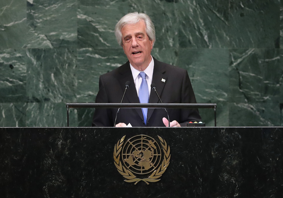 Tabaré Vázquez, presidente dell'Uruguay. (John Moore/Getty Images)