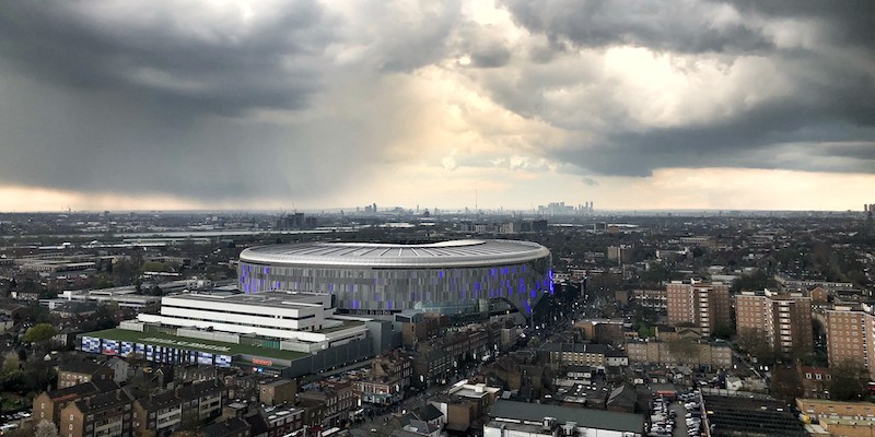 Il nuovo stadio del Tottenham a Londra (Getty Images)