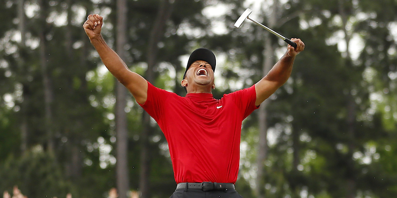 Tiger Woods ha vinto l'Augusta Masters per la quinta volta in carriera