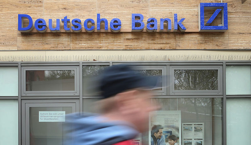 Deutsche Bank, la più grande banca d’Europa, ridurrà di un quinto la sua forza lavoro