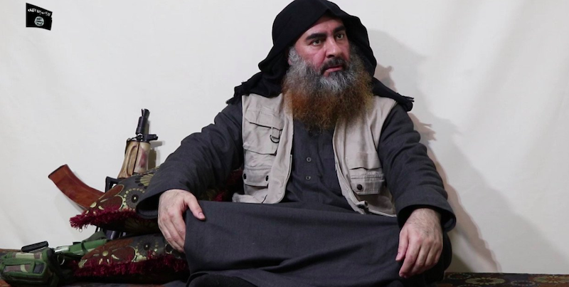 Abu Bakr al Baghdadi nel video diffuso dall'ISIS