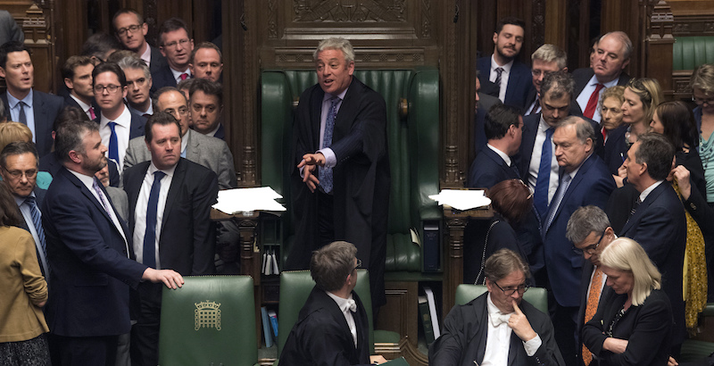 (Mark Duffy/UK Parliament via AP)