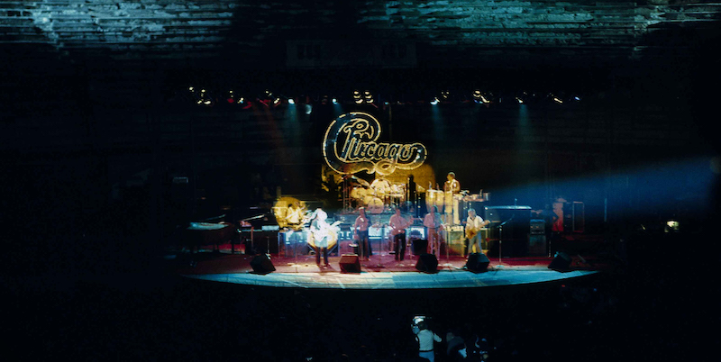I Chicago in concerto all'Arena di Verona nel 1977 (AP Photo/Raoul Fornezza)