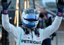 Il pilota della Mercedes Valtteri Bottas partirà in pole position nel Gran Premio di Silverstone di Formula 1