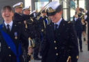 Le foto delle due marinaie che si sono unite civilmente