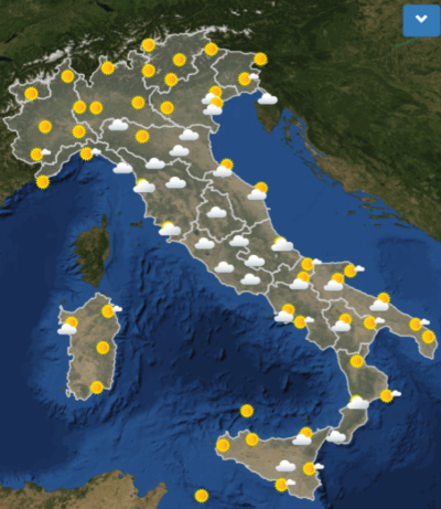 Previsioni 1 maggio