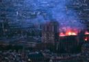 Le foto dell'incendio a Notre-Dame