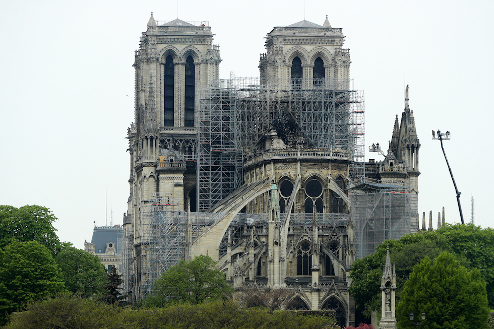 Le foto di Notre-Dame prima e dopo l'incendio - Il Post