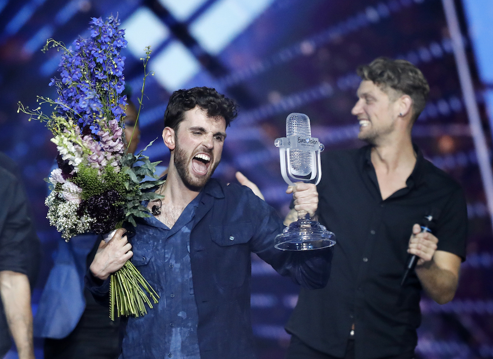 Duncan Laurence (AP Photo/Sebastian Scheiner)