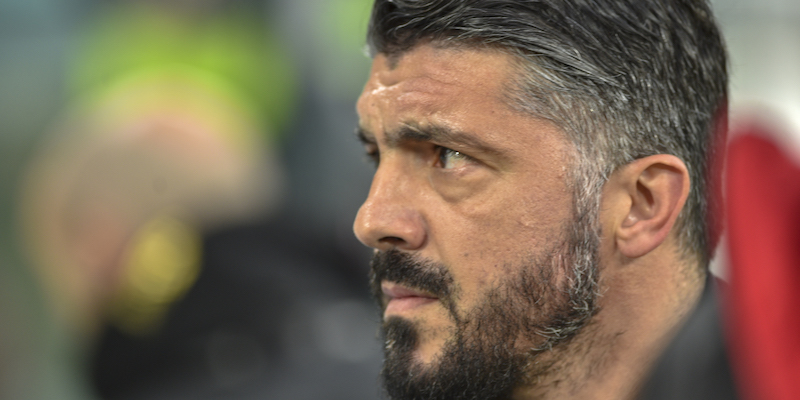 Genaro Gattuso, allenatore del Milan (Antonio Polia/Pacific Press via ZUMA Wire)