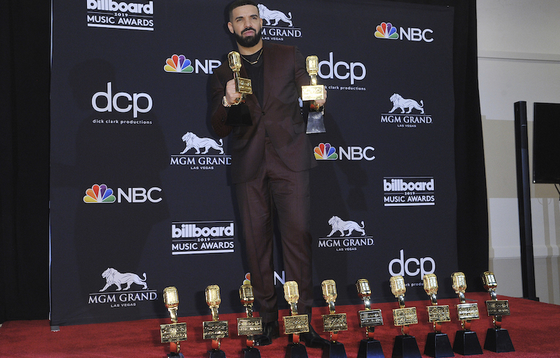 Drake – Billboard Music Awards, Las Vegas, 1 maggio 
(Richard Shotwell/Invision/AP)