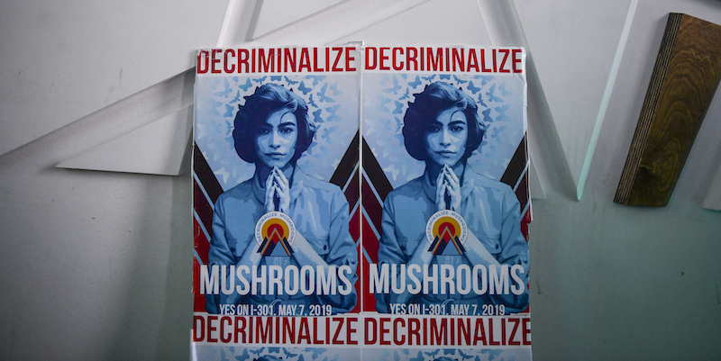 Denver ha depenalizzato l’uso e il possesso dei funghi allucinogeni