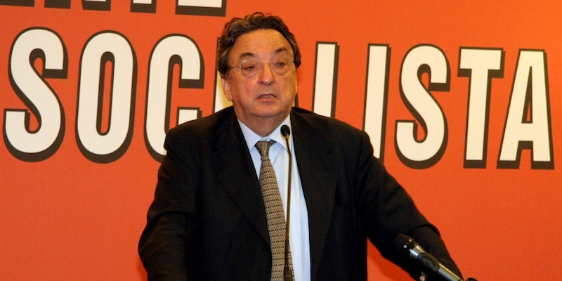Gianni De Michelis in una foto scattata nel 2007 (ANSA/MAURO DONATO/DC)