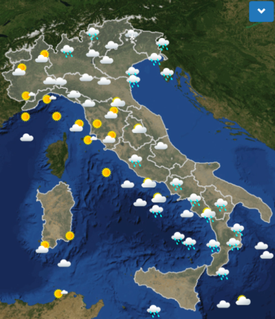 Previsioni per il 12 maggio