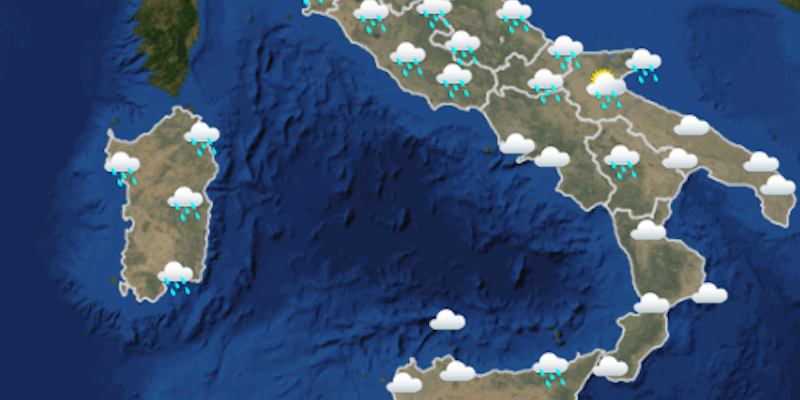 Previsioni meteo per il 26 maggio