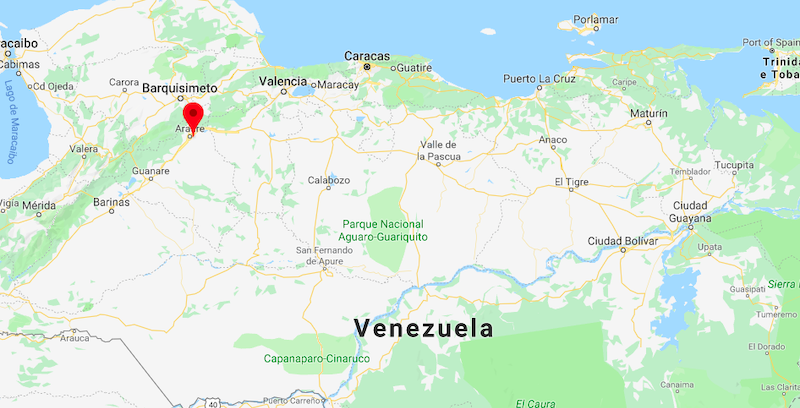 Acarigua, Venezuela (Google Maps)