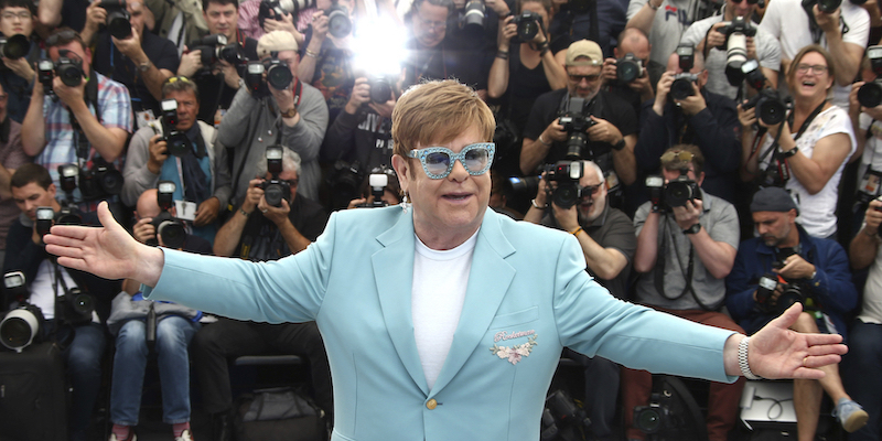 Elton John al photocall di Rocketman, 16 maggio
(Joel C Ryan/Invision/AP)
