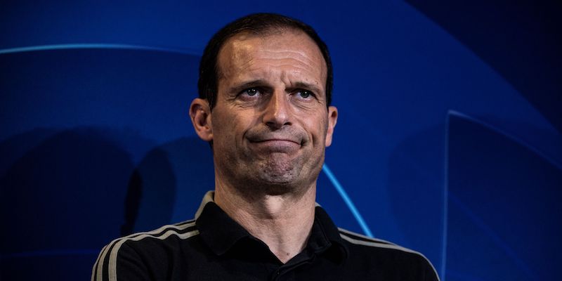 Massimiliano Allegri, allenatore uscente della Juventus (MARCO BERTORELLO / AFP)