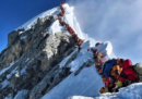 La fila sull'Everest, fotografata