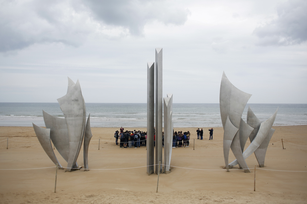 Omaha Beach, Normandia, Francia