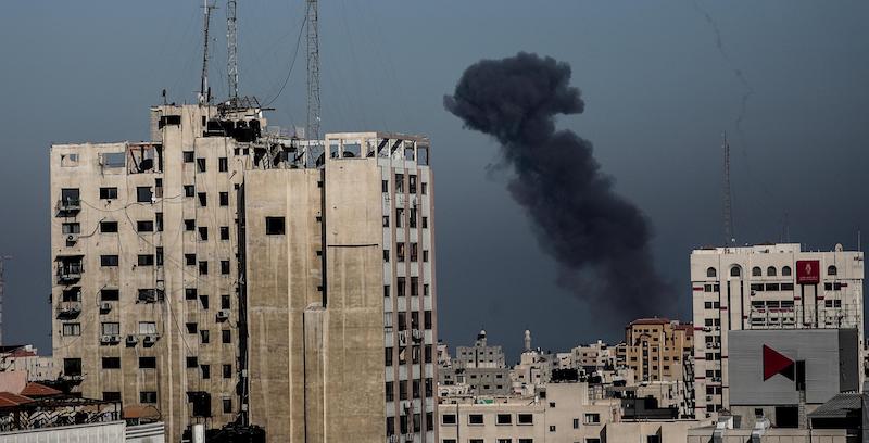 Gaza, 5 maggio 2019
(EPA/MOHAMMED SABER/ANSA)
