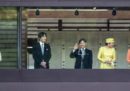 La prima apparizione pubblica del nuovo imperatore giapponese