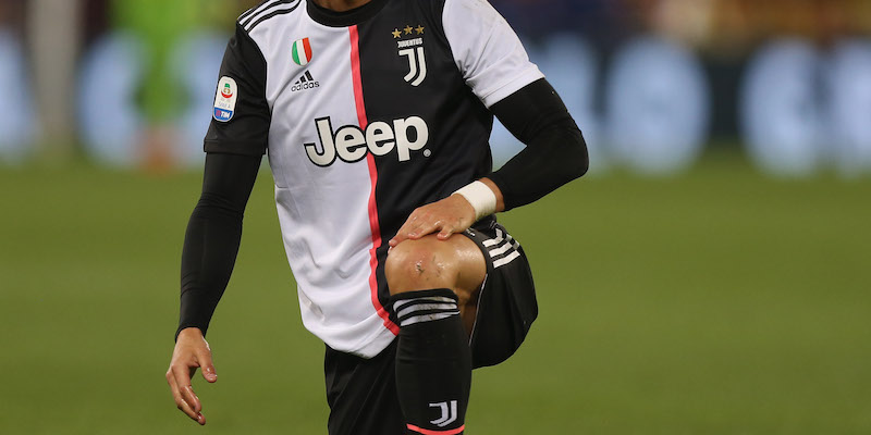 Cristiano Ronaldo durante Roma-Juventus (Paolo Bruno/Getty Images)