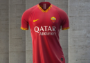 La nuova maglia della Roma