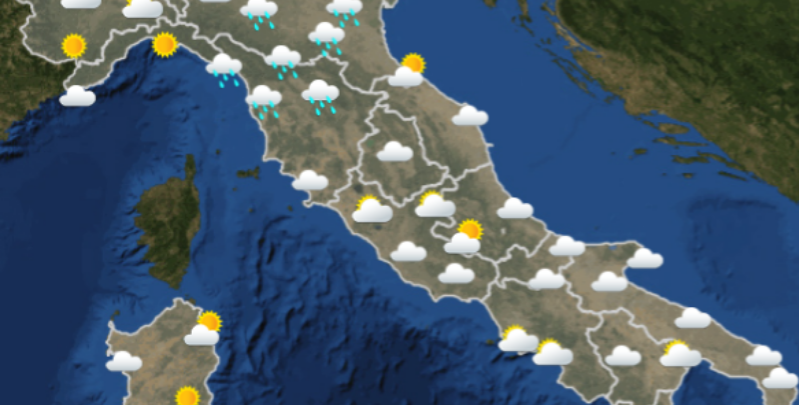 Meteo: le previsioni per giovedì 9 maggio