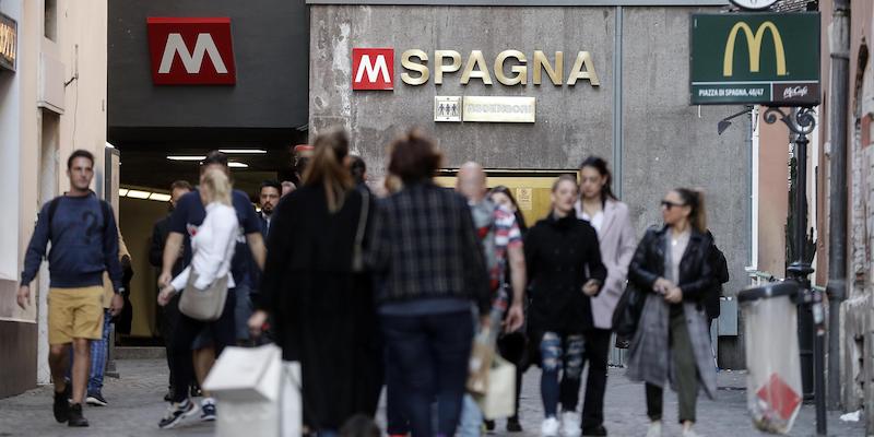 A Roma è stata riaperta la fermata della metropolitana Spagna