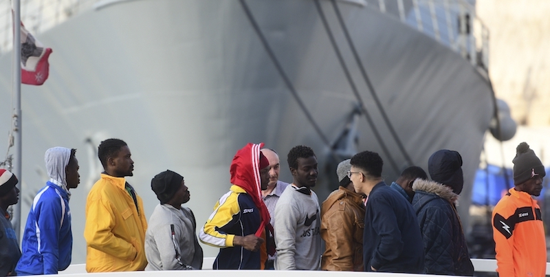 Migranti a Malta (AP Photo/Jonathan Borg)