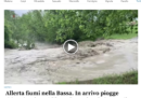 A Modena e provincia diversi ponti sono stati chiusi per via delle forti piogge