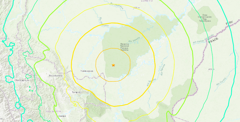 C’è stato un terremoto di magnitudo 8.0 nel nord del Perù