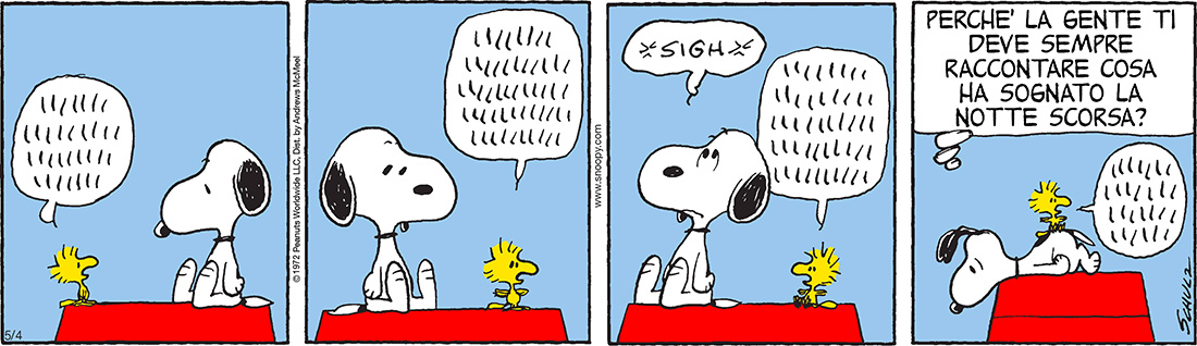 Peanuts 2019 maggio 4