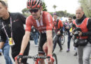 Tom Dumoulin si è ritirato dal Giro d'Italia dopo la caduta di ieri