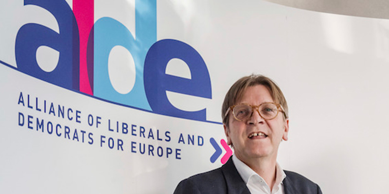 Il gruppo politico del parlamento europeo ALDE d'ora in poi si chiamerà Renew Europe