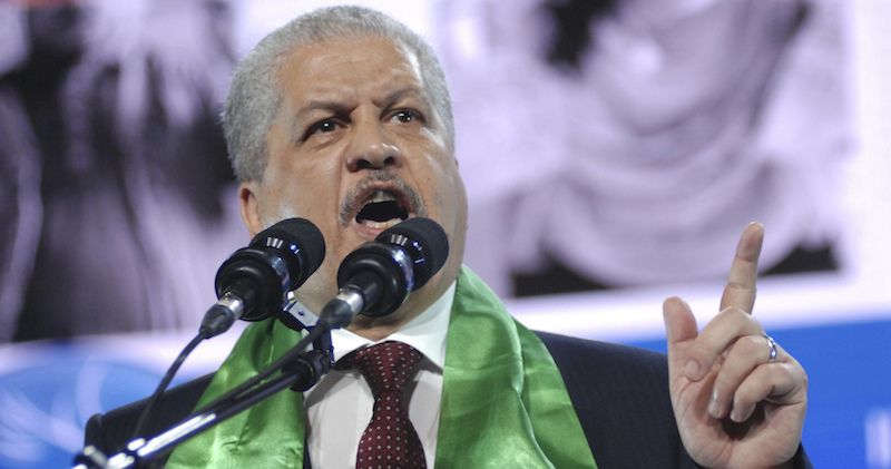 Abdelmalek Sellal nel 2013
(AP Photo/Sidali Djarboub, File)