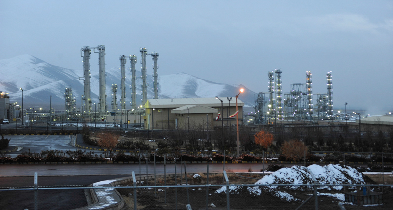 Uno stabilimento per l'arricchimento dell'uranio ad Arak, in Iran. (Hamid Foroutan/ISNA via AP, File)