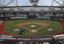 Lo Stadio Olimpico di Londra trasformato in uno stadio per il baseball