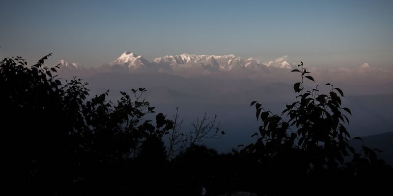 L'Himalaya nello stato indiano dell'Uttarakhand; la foto è del 2015 (La Presse/Agnes BUN / AFP)